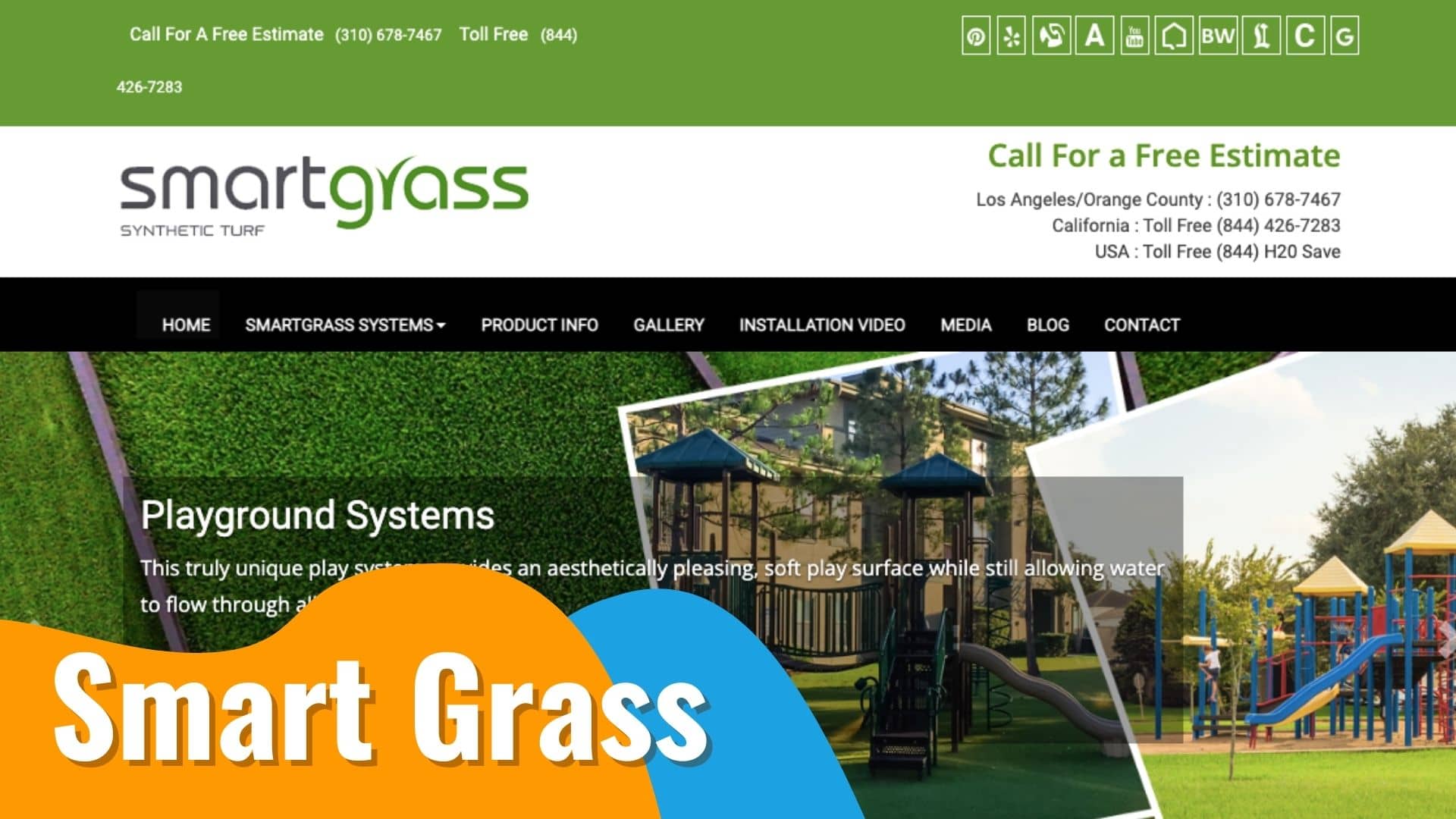 Smart Grass Turf Installation