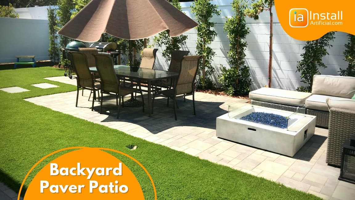 Backyard Paver Patio Los Angeles