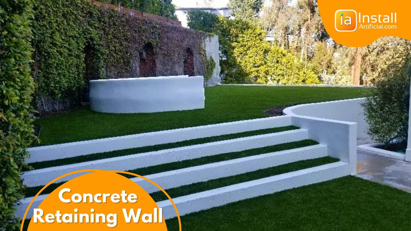 Concrete retaining wall los angeles