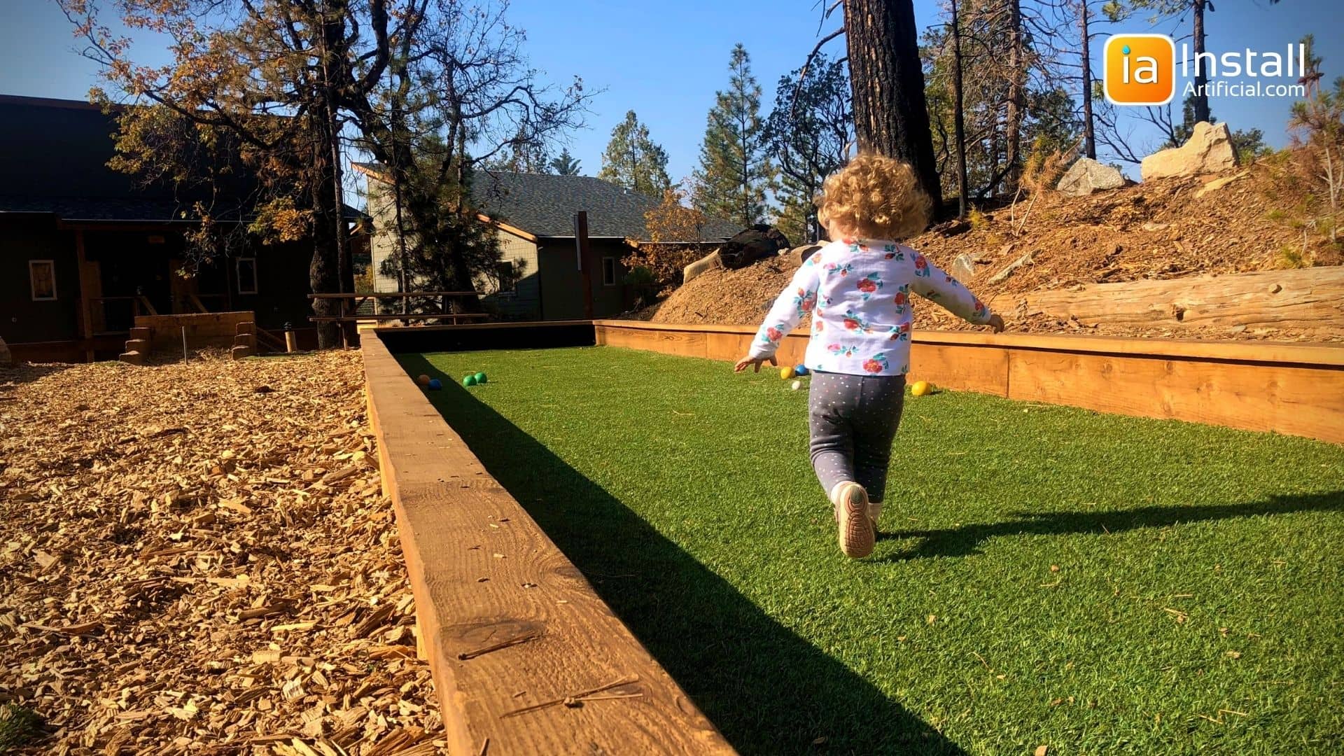 how to install a backyard bocce ball court