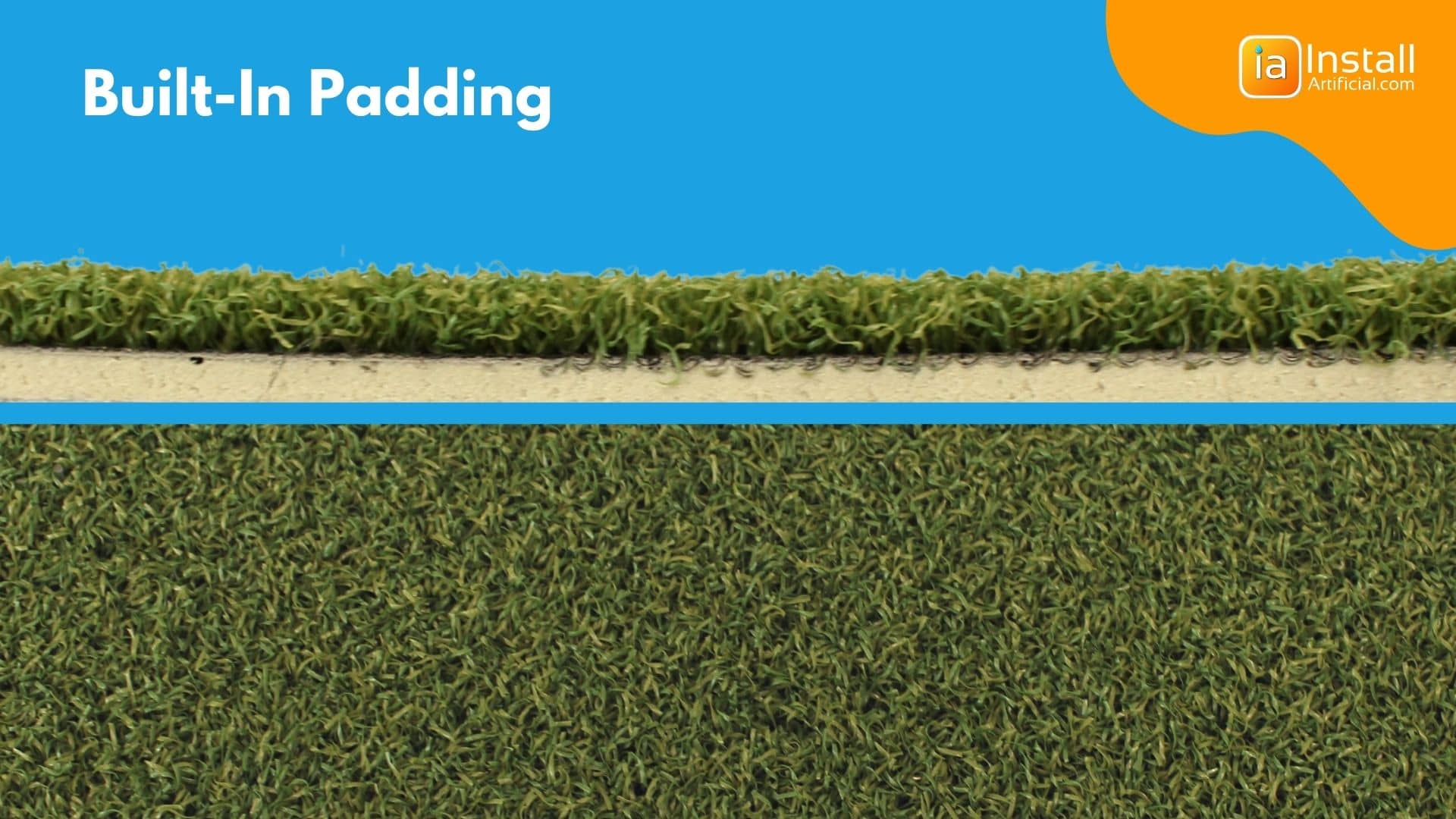 Artificial Sports Turf with Built In Padding