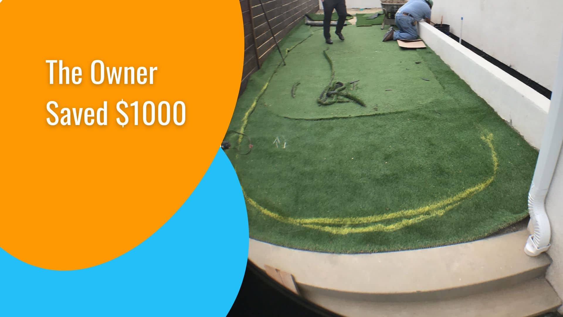 saved on artificial grass warranty