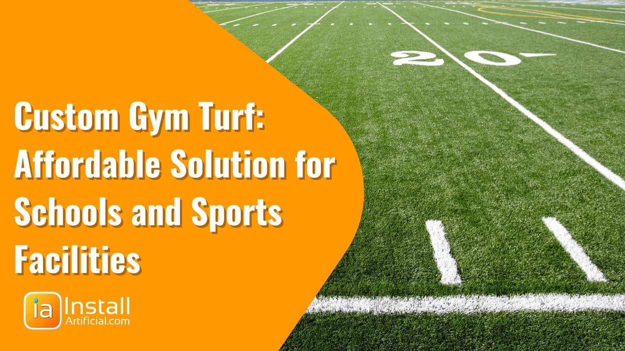 Custom Gym Turf Affordable Solution for Schools and Sports Facilities