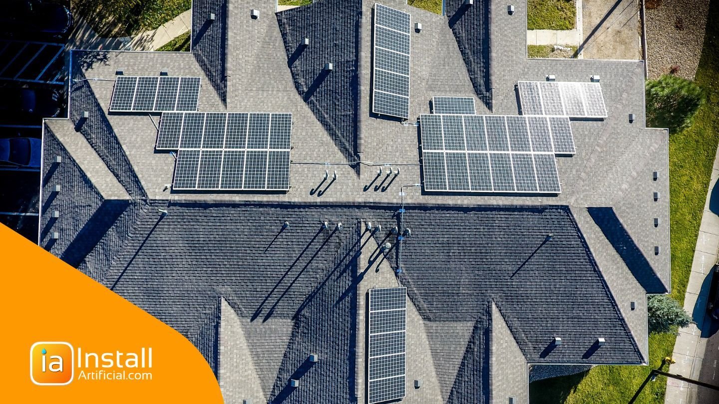 Solar roof example