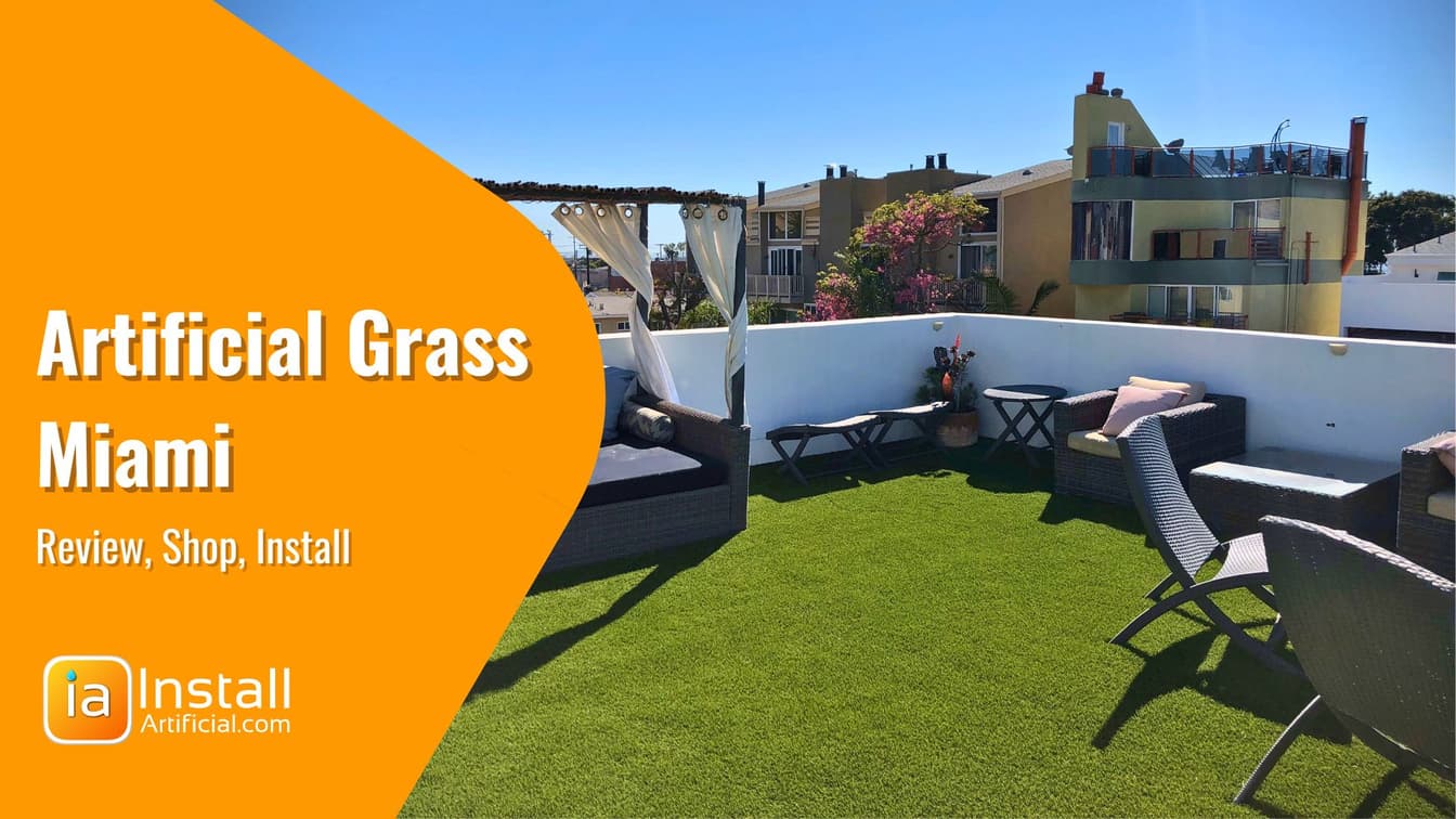 What is the price of artificial grass in Miami