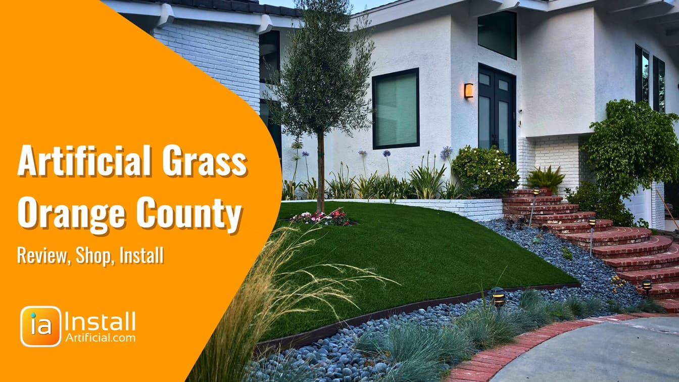 What is the price of artificial grass in Orange County