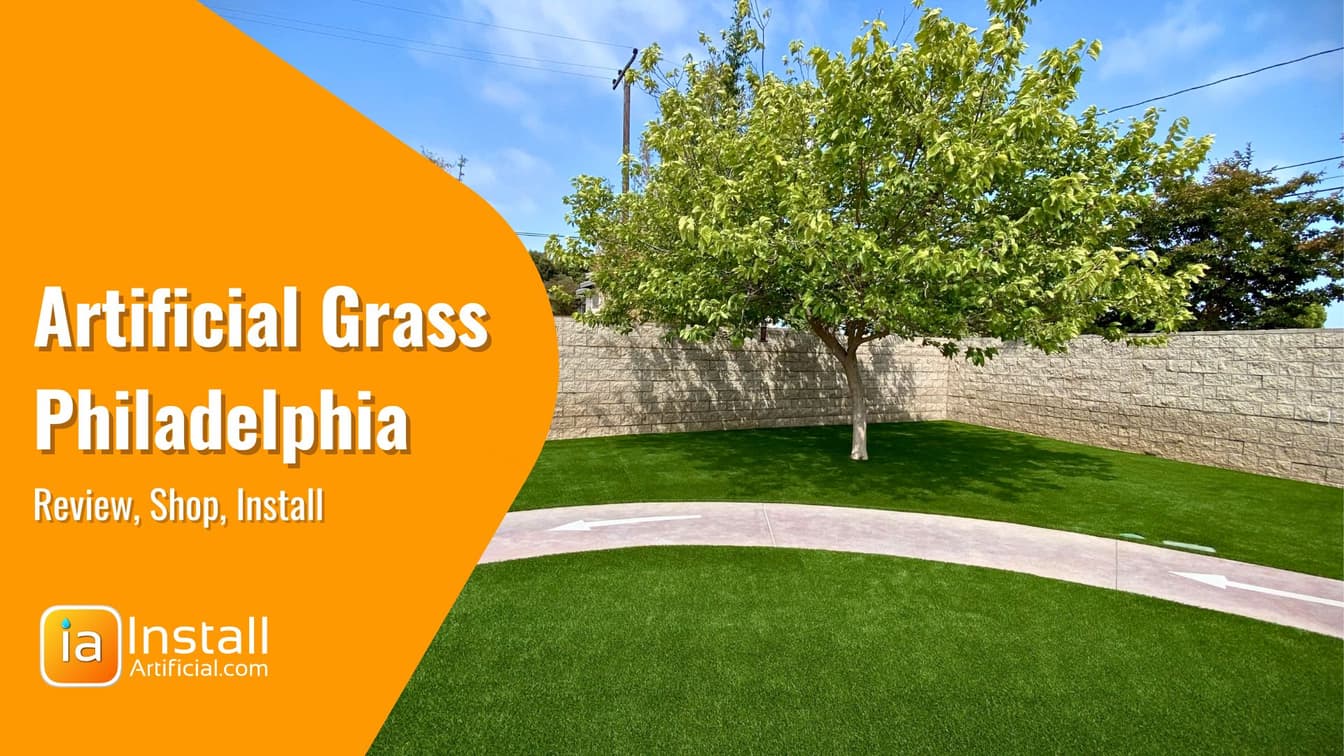 What is the price of artificial grass in Philadelphia?