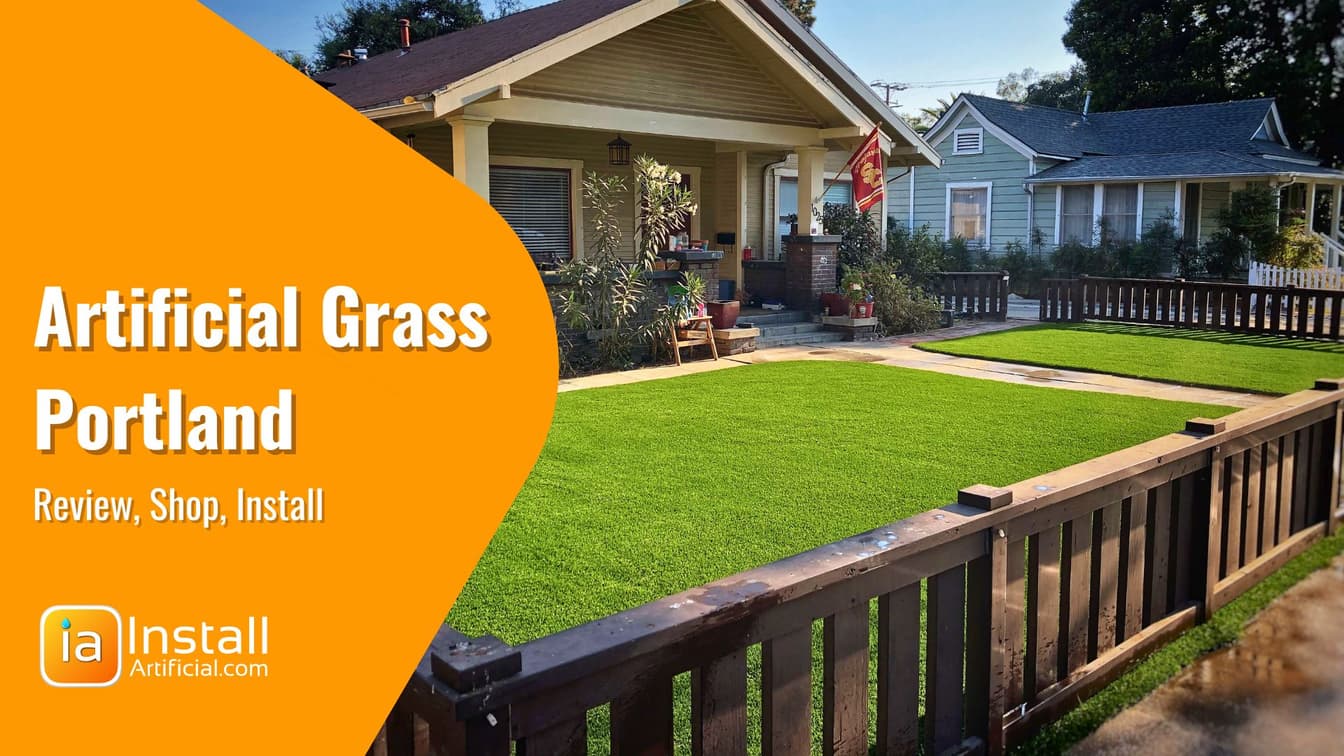 What is the price of artificial grass in Portland