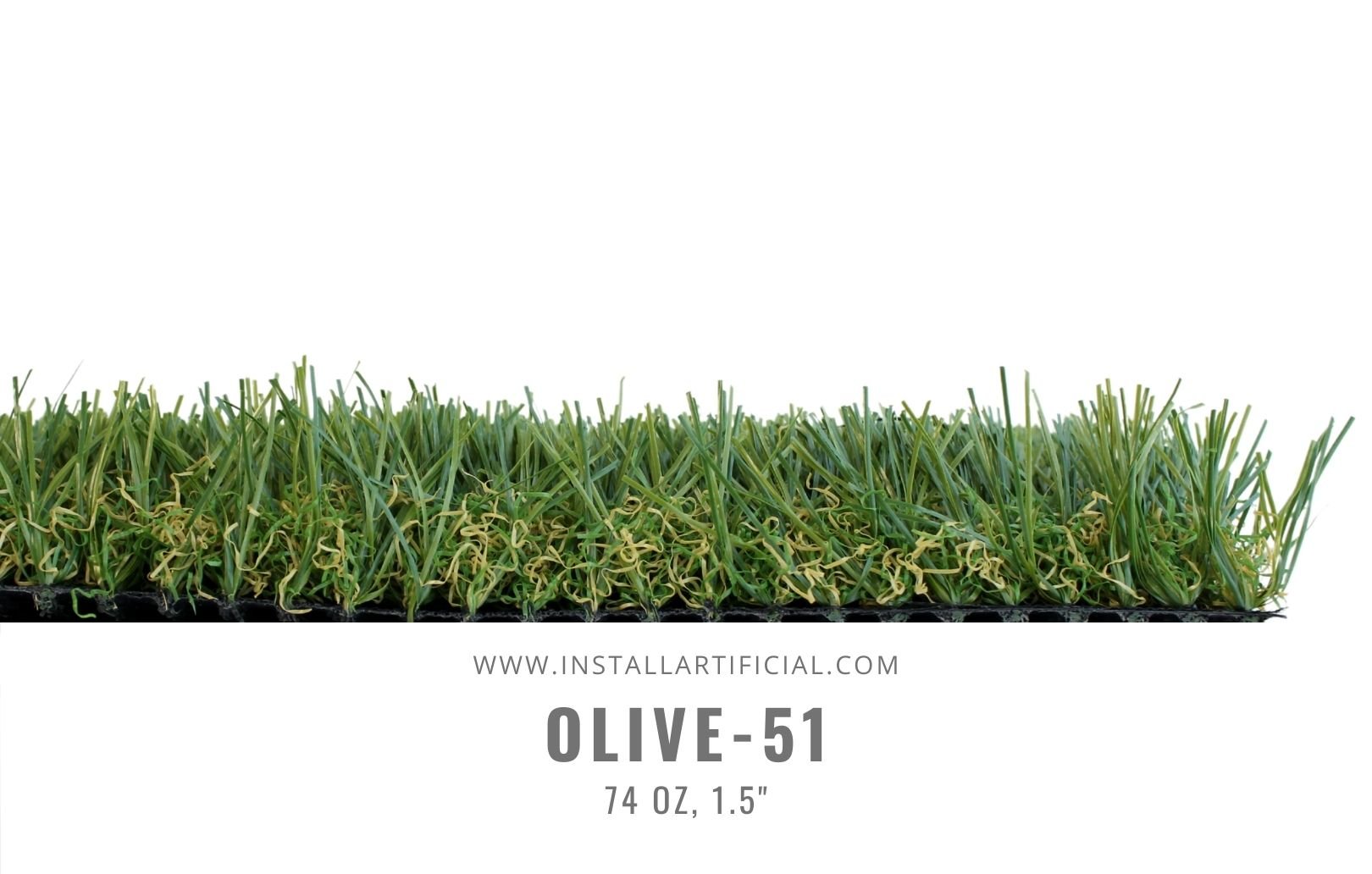 Olive 51, Global Syn Turf, side
