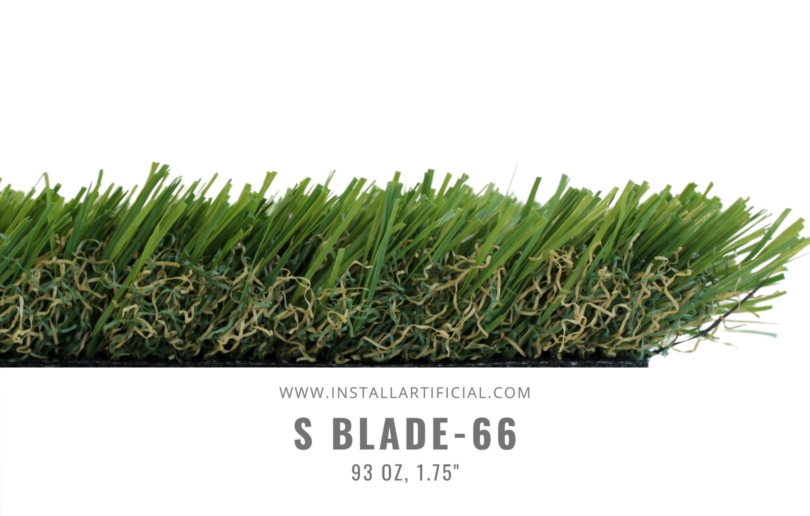 S Blade 66, Global Syn Turf, side