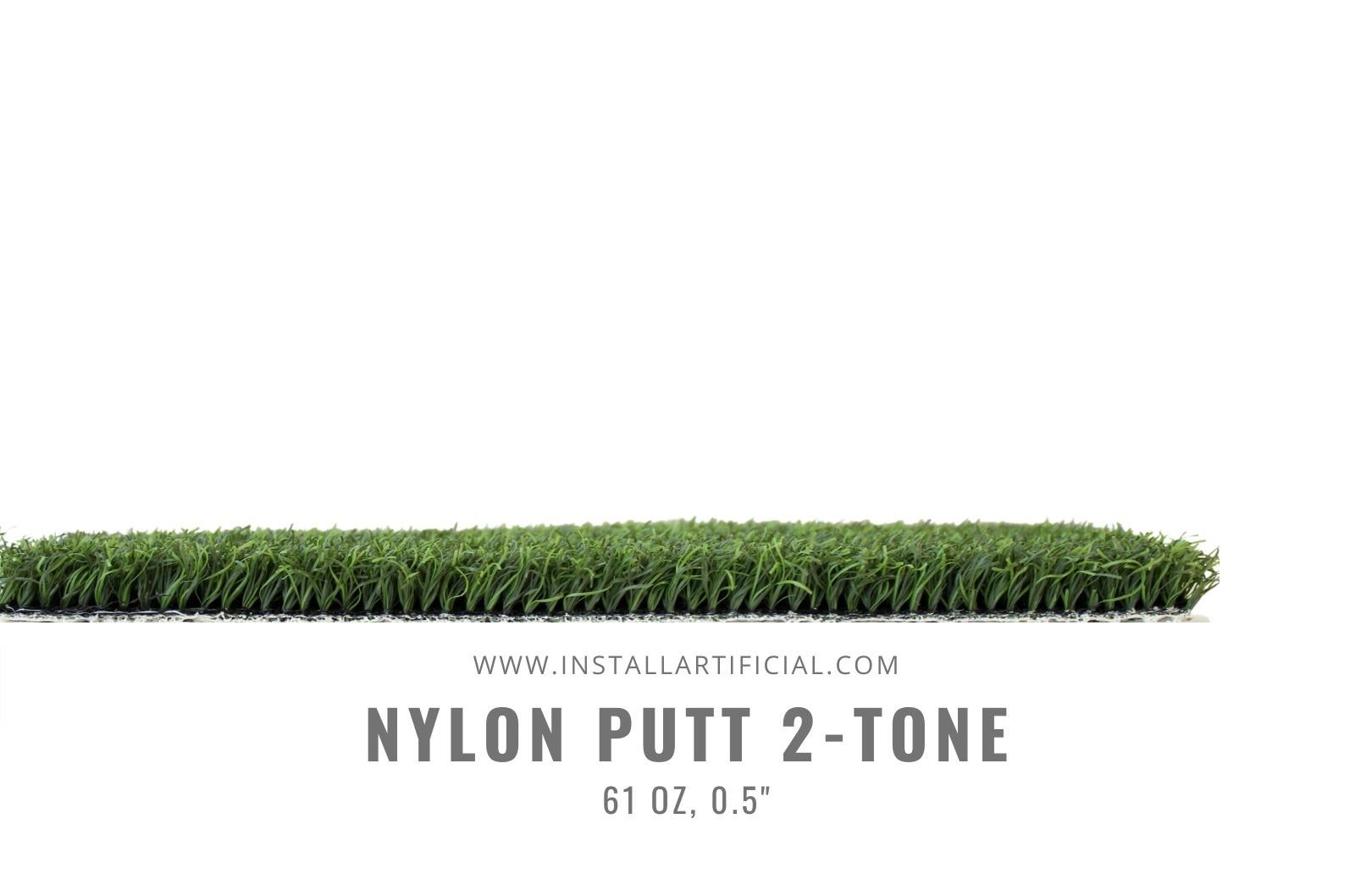 Nylon Putt 2-Tone, Synthetic Grass Warehouse, Tiger Turf, Side