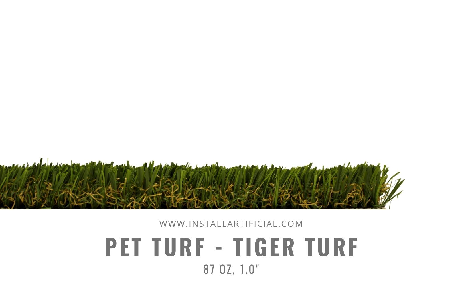 Pet Turf - Tiger Turf, Synthetic Grass Warehouse, Side