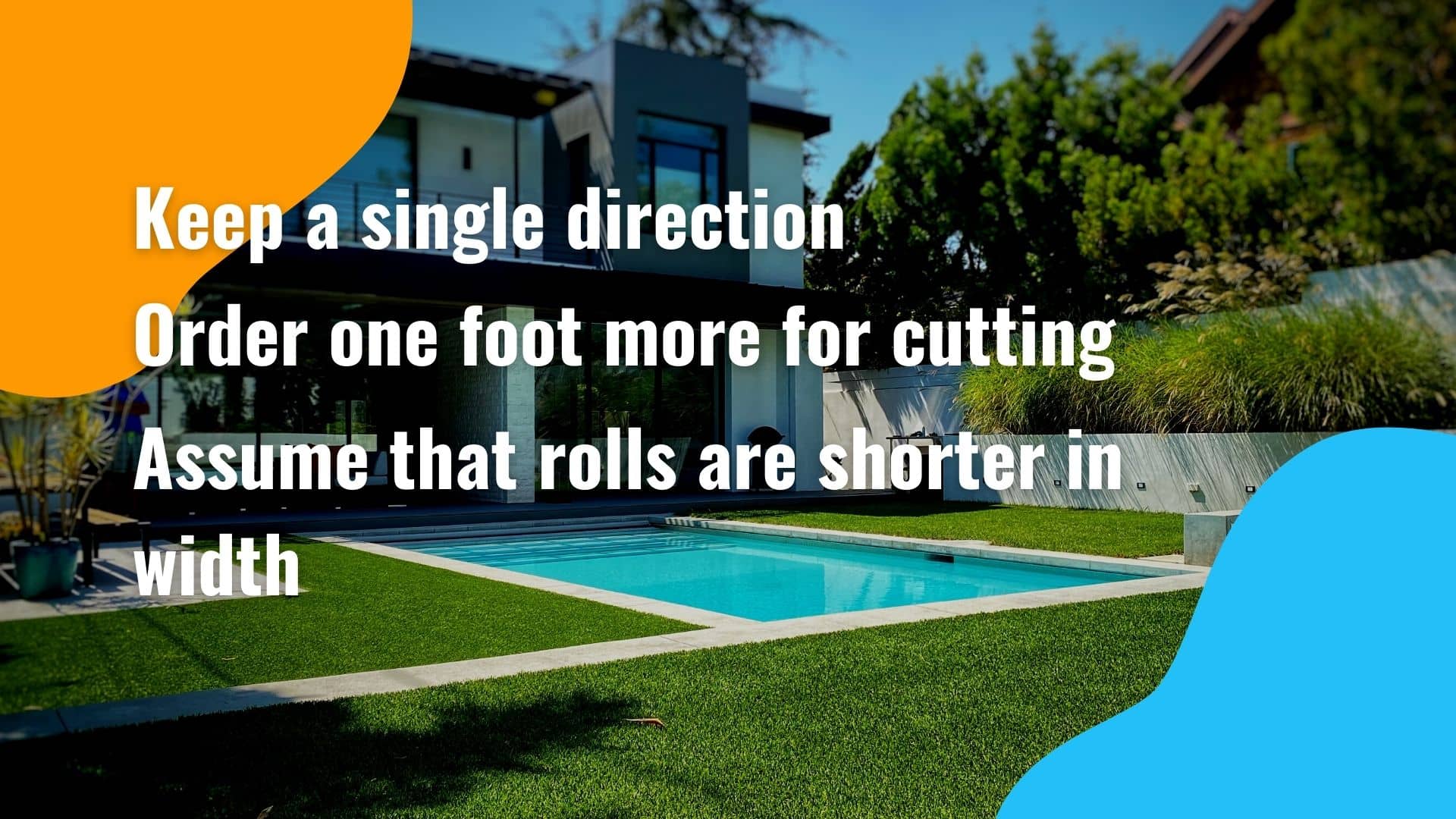 Best Artificial Turf Roll Cut Principles