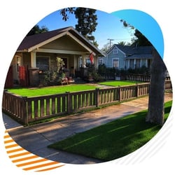 front backyard artificial grass for sale in Paramount