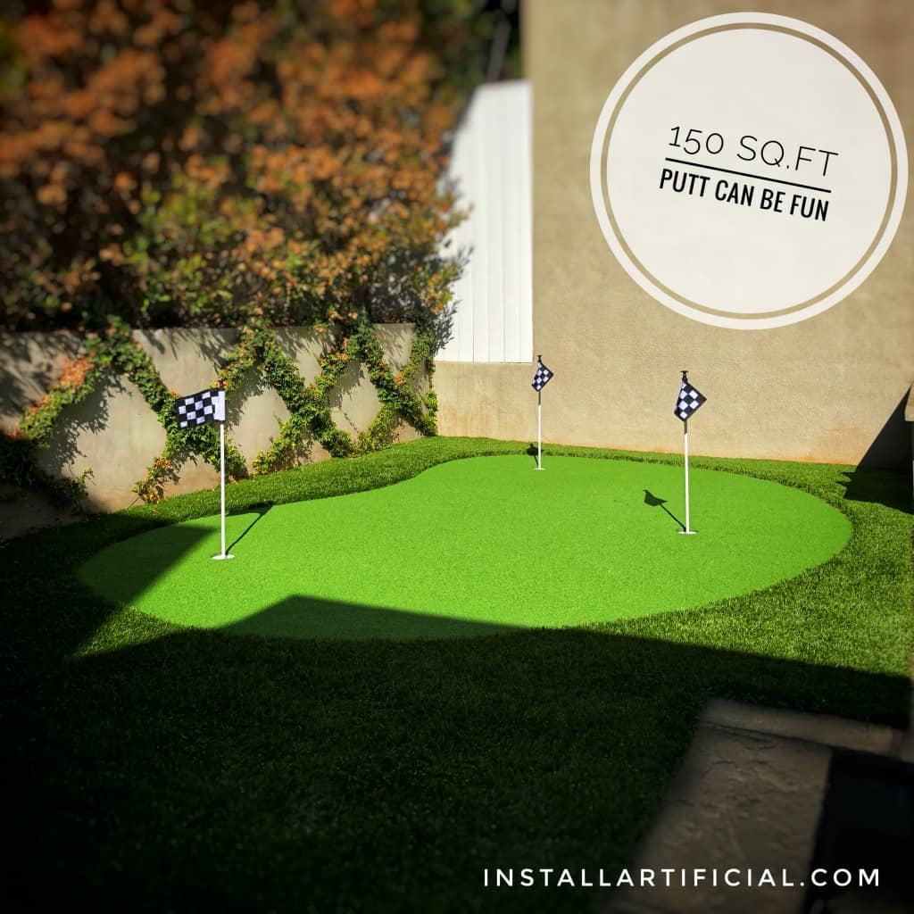 Small Or Large Putting Greens Installation