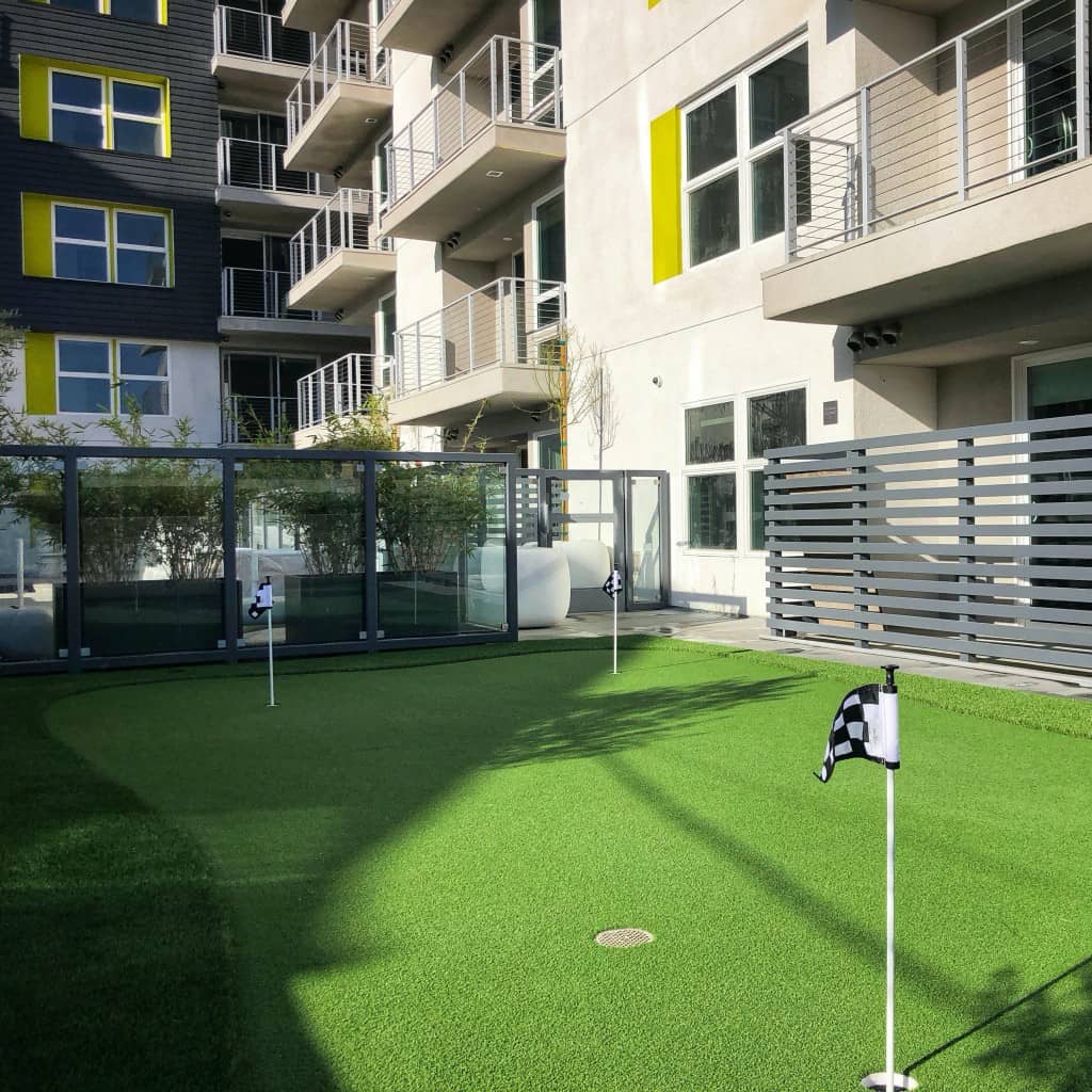 Putting Greens on rooftops and patios