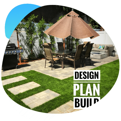 Backyard Makeover, Remodel, Renovation & Design with Artificial Grass