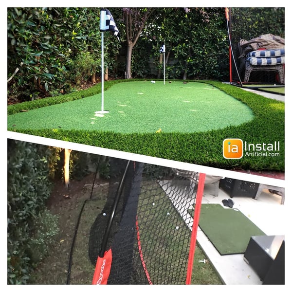 small putting green installation Irvine