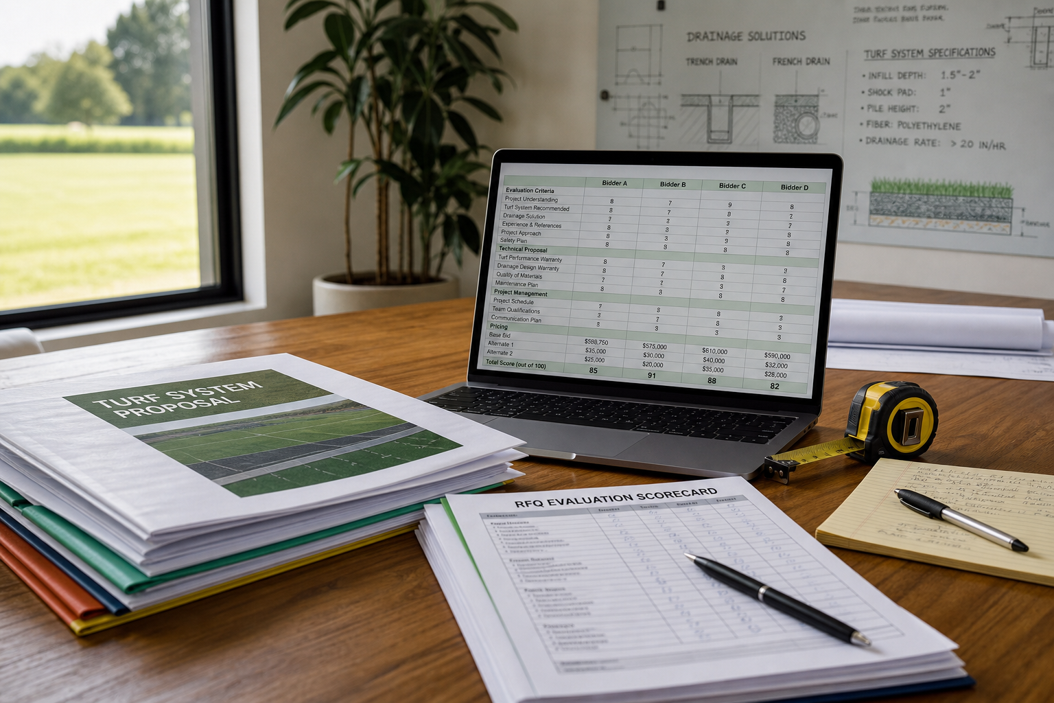 https://2357342.fs1.hubspotusercontent-na1.net/hubfs/2357342/AI-Generated%20Media/Images/Workspace%20Evaluating%20Commercial%20Turf%20Contractors.png