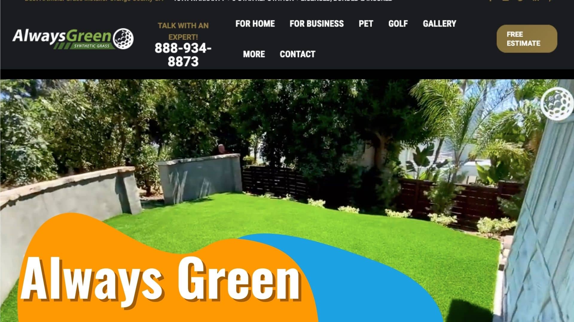 Always Green Synthetic Grass South Bay