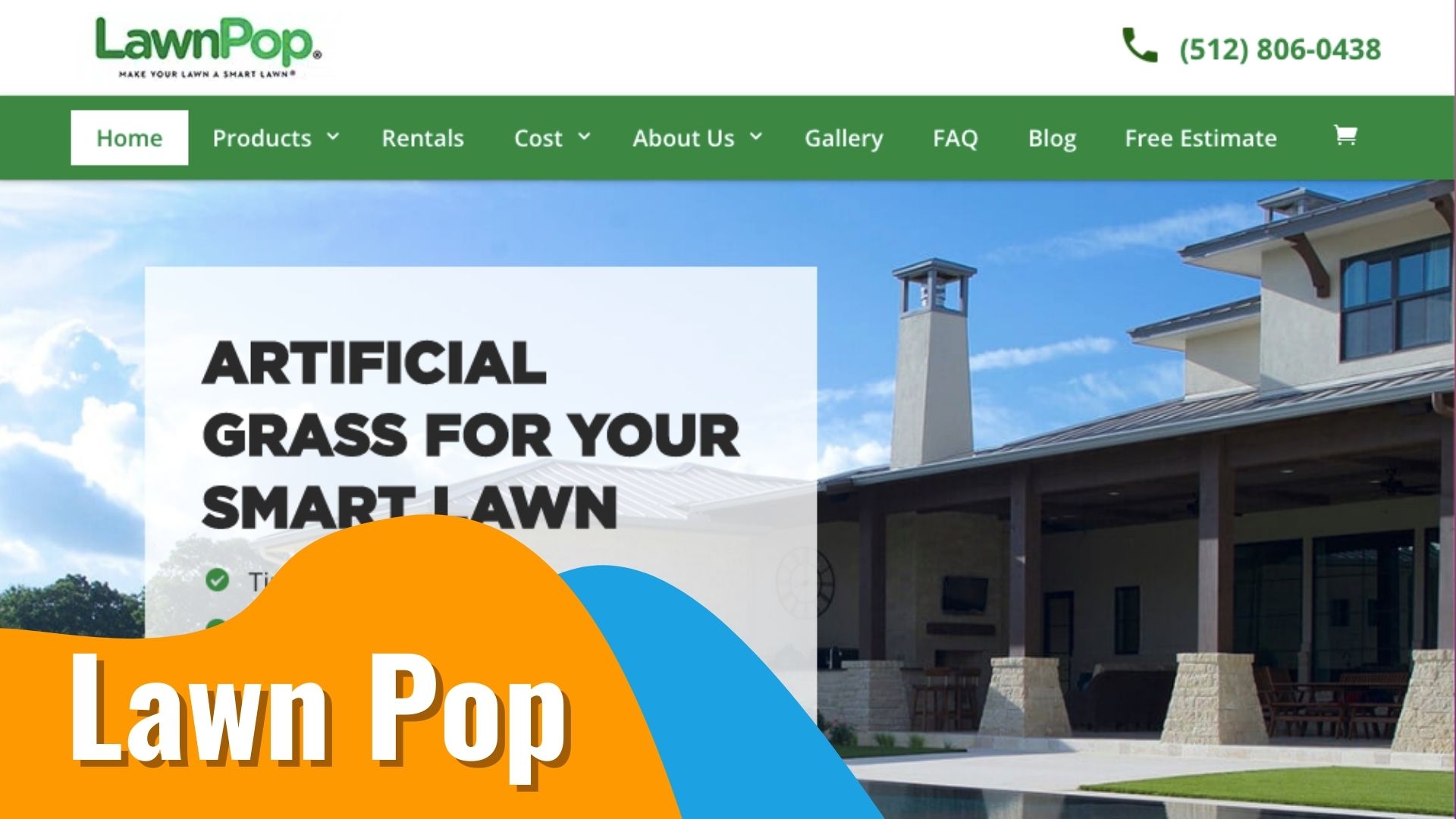 Lawn Pop Artificial Turf Austin