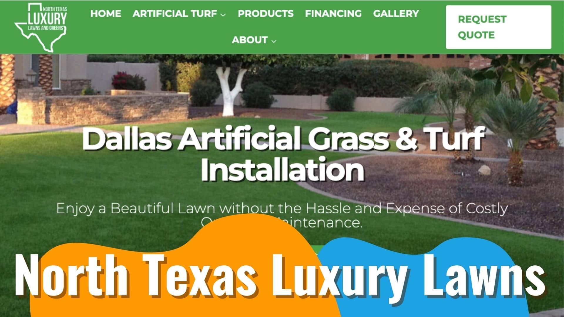 North Texas Luxury Lawns Dallas