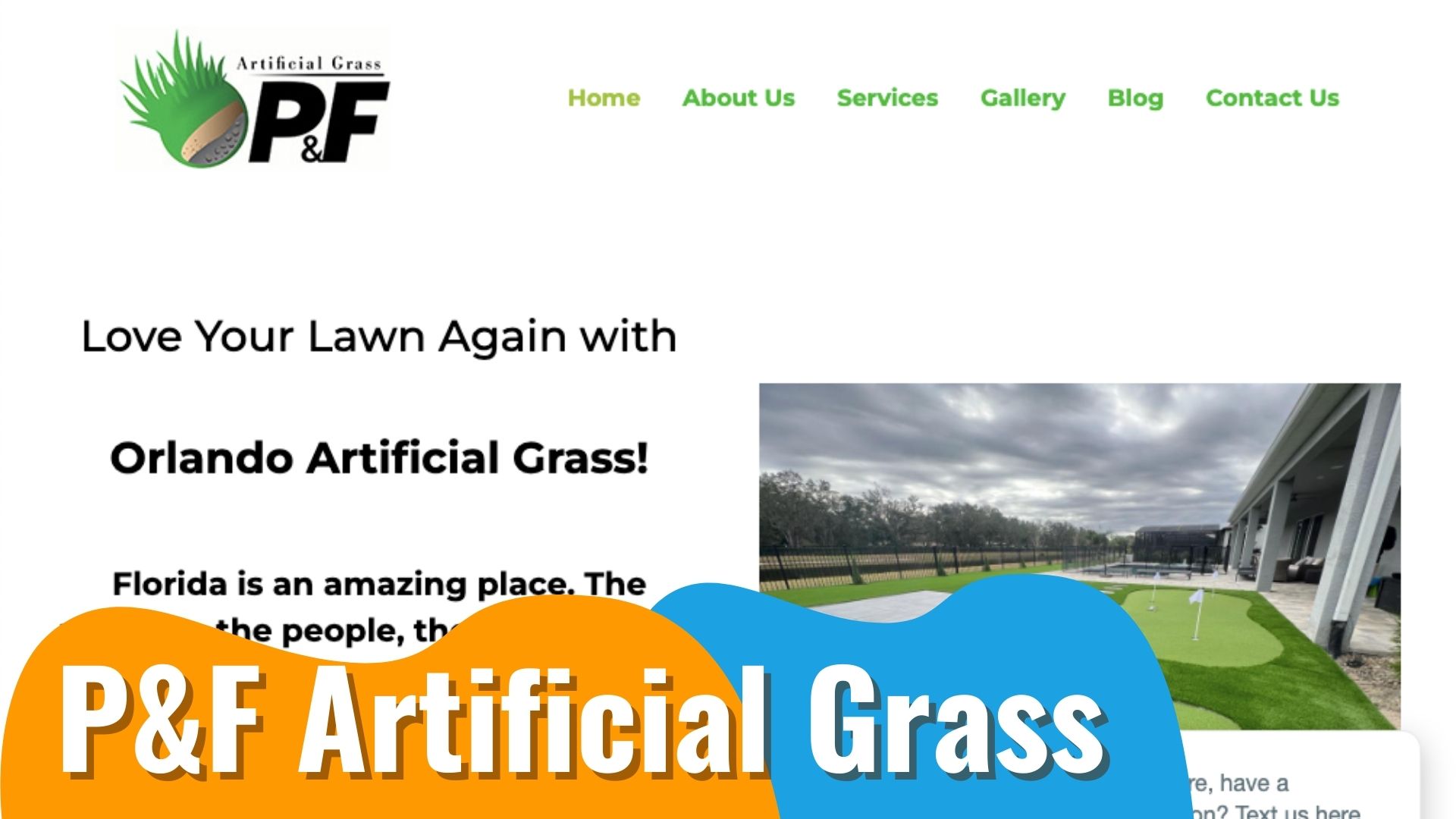 P&F Artificial Grass Orlando