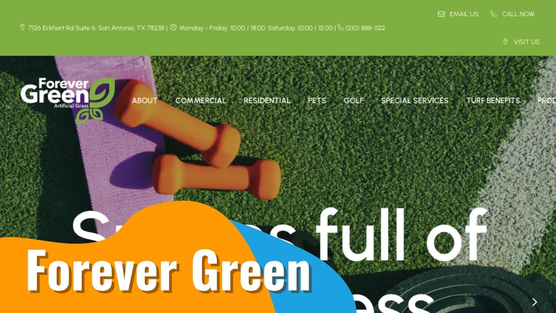 Forever Green Artificial Grass San Antonio