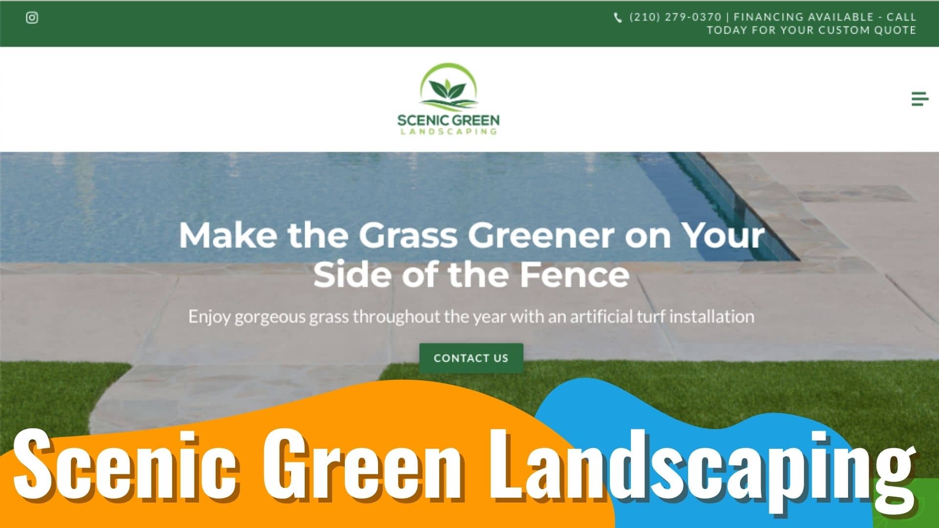 Scenic Green Landscaping San Antonio