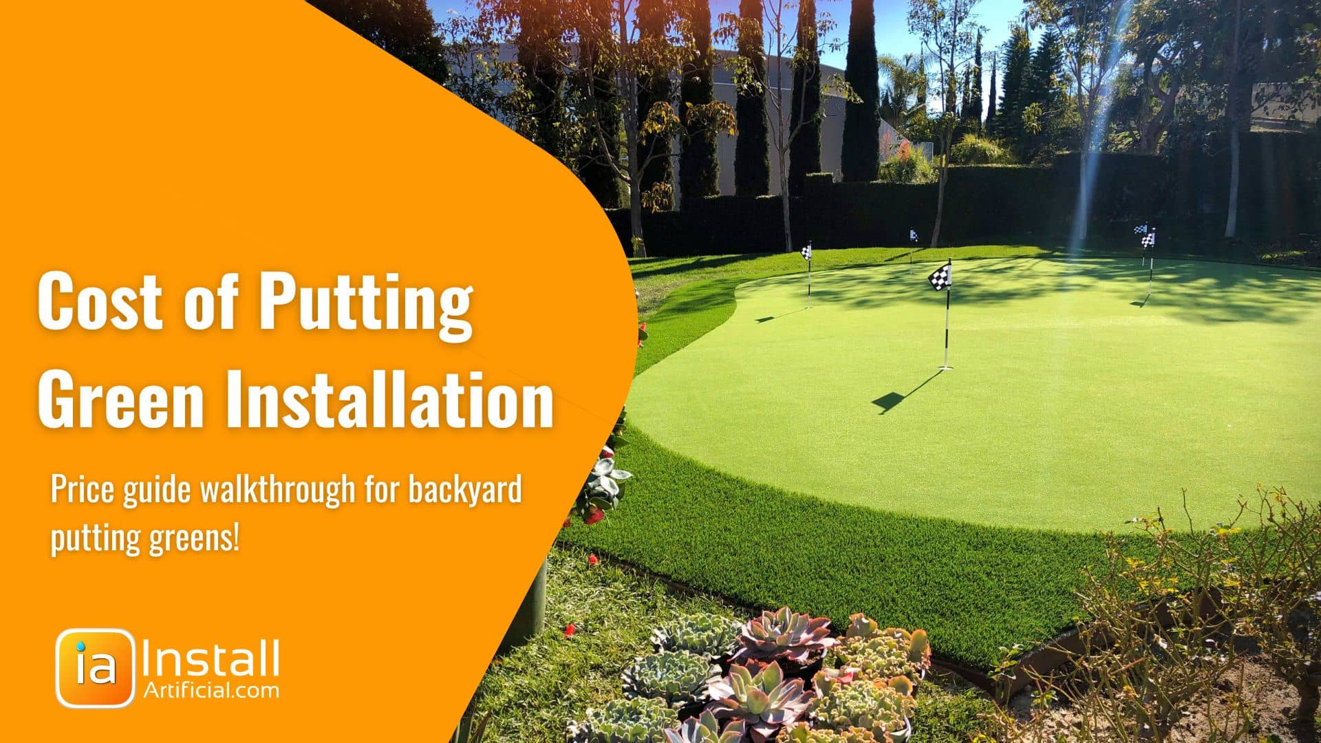 How Much Does It Cost To Install Backyard Outdoor Putting Green, 2022