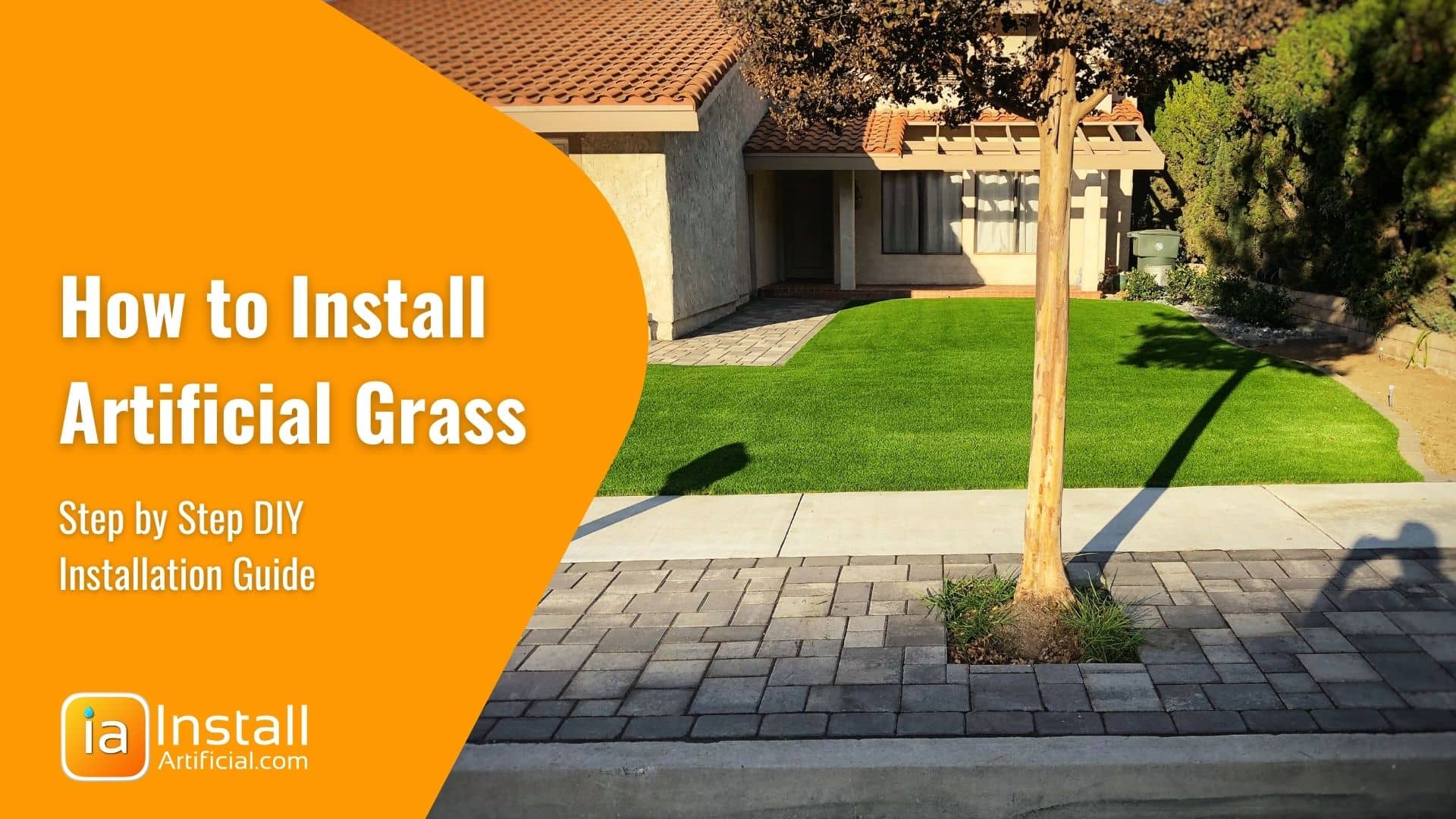 How to install artificial grass - DIY step by step guide