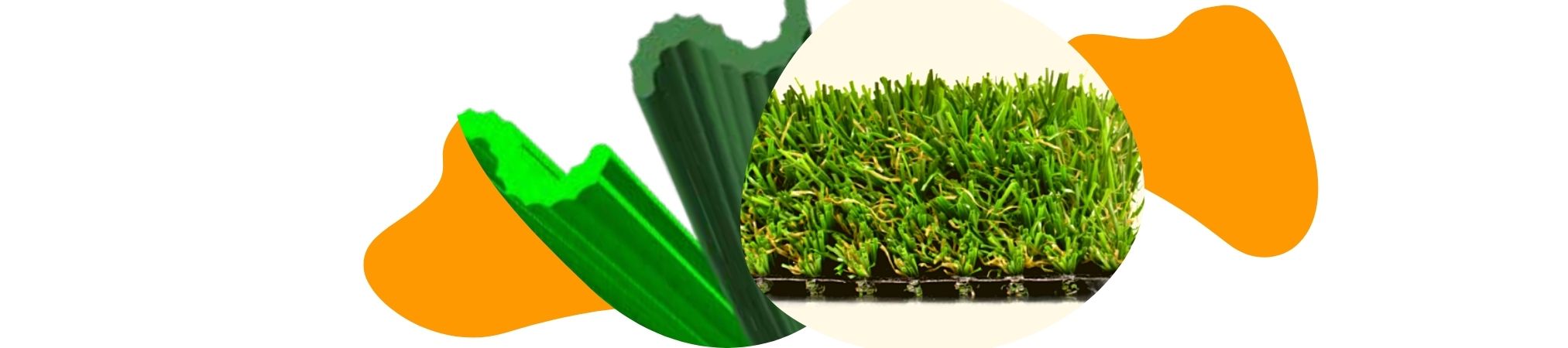 Shapes and Components of Artificial Grass