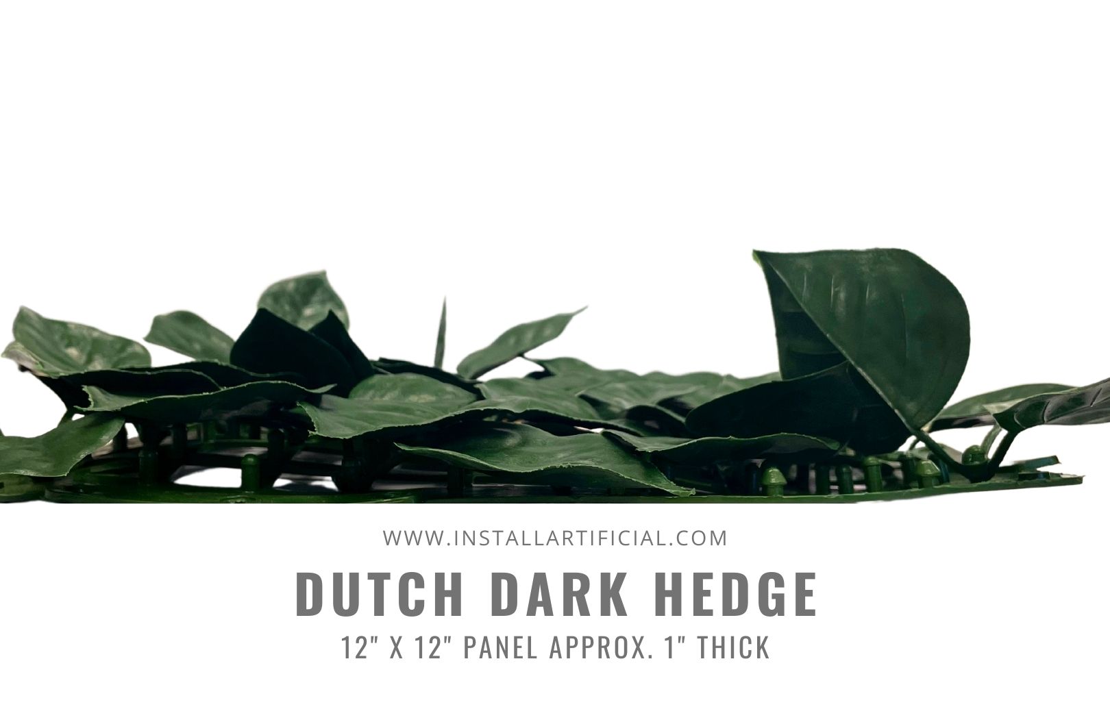 Dutch Dark Hedge Artificial Ivy Global Syn Turf Side