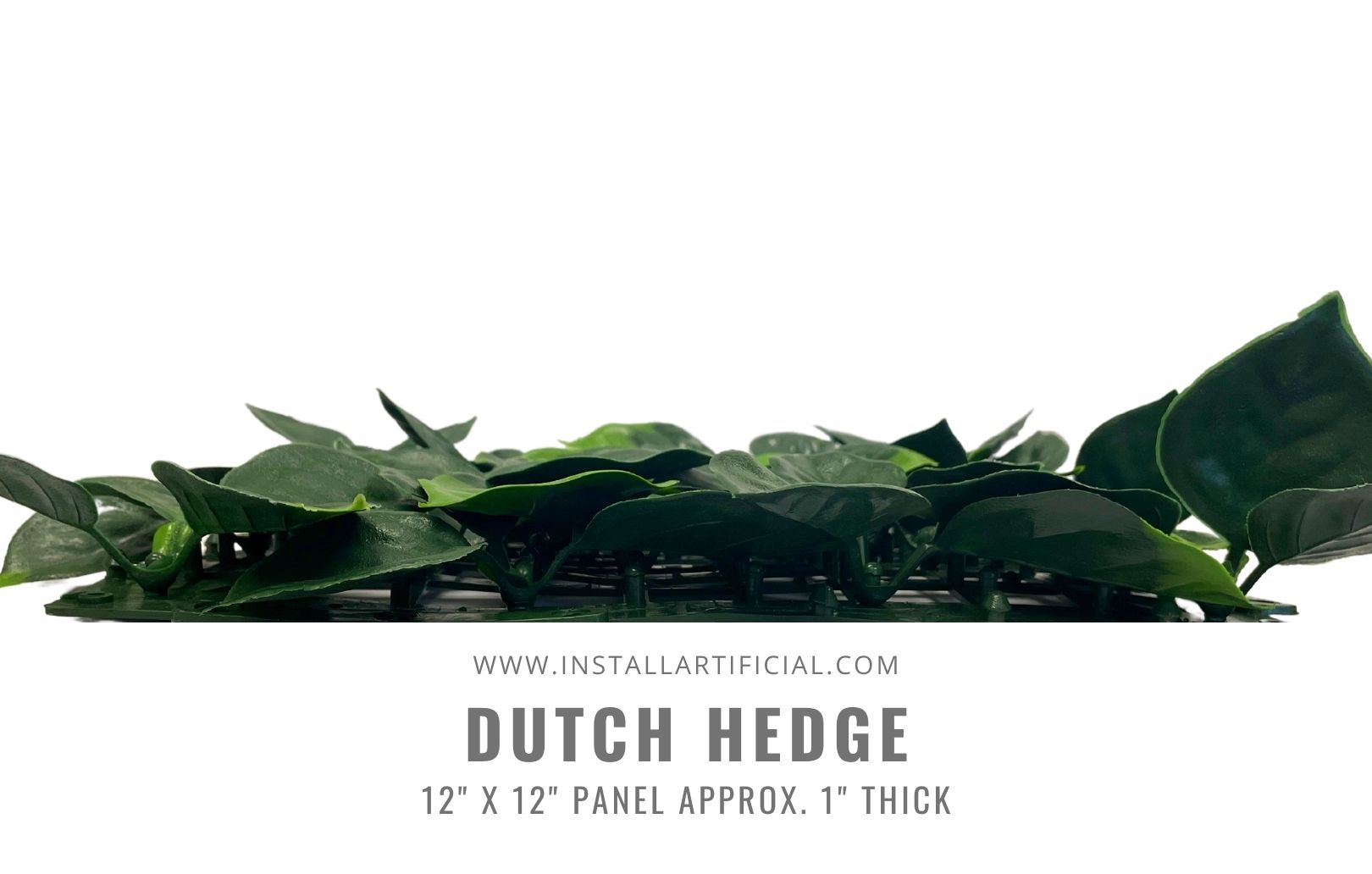 Dutch Hedge Artificial Ivy Global Syn Turf Side