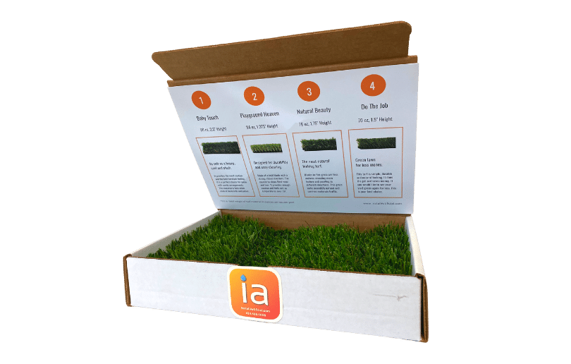 Sample Turf Box InstallArtificial