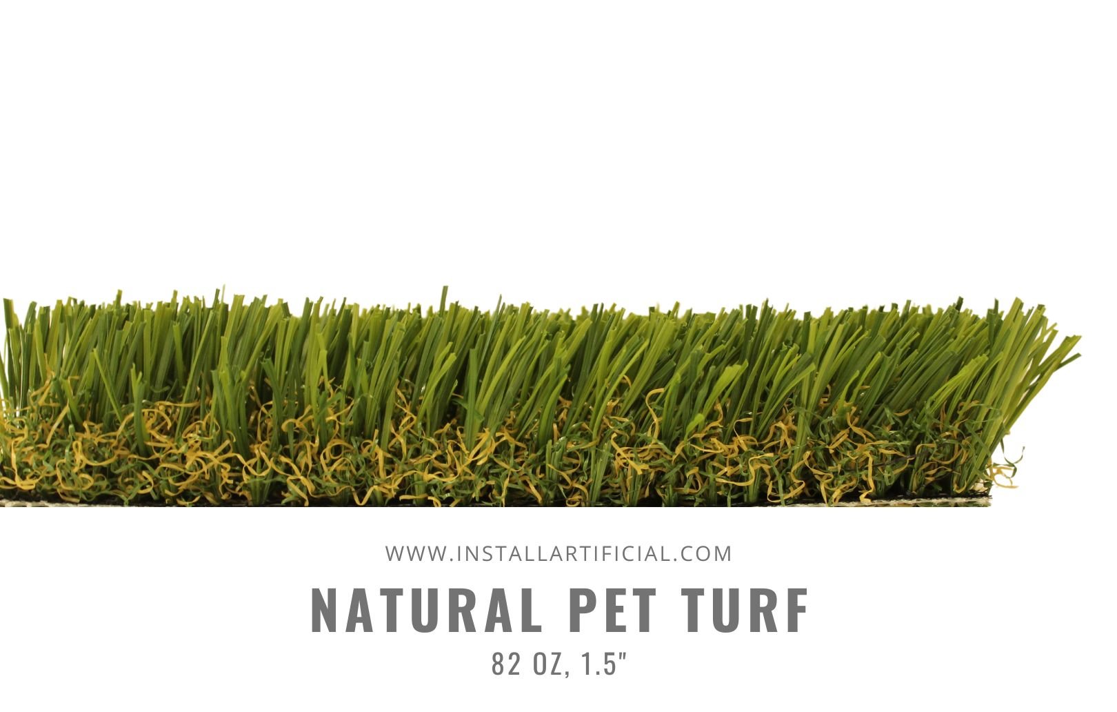 Natural Pet Turf (Sierra Clear Permeable Light)