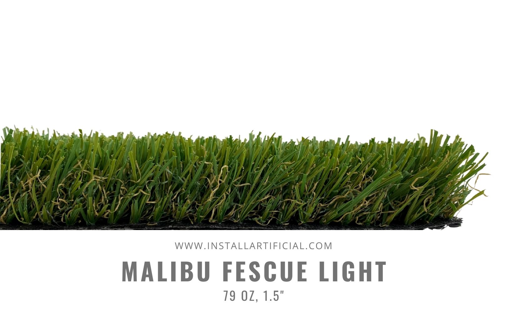 Malibu Fescue Light, Synthetic Grass Warehouse, Everlast, Side
