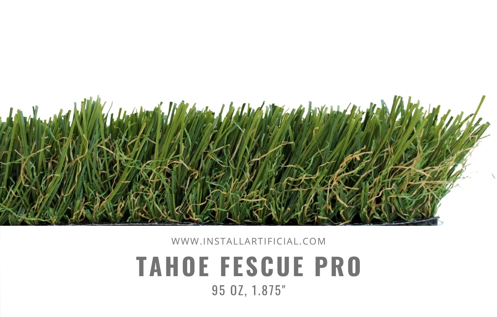 Tahoe Fescue Pro, Synthetic Grass Warehouse, Tiger Turf, side