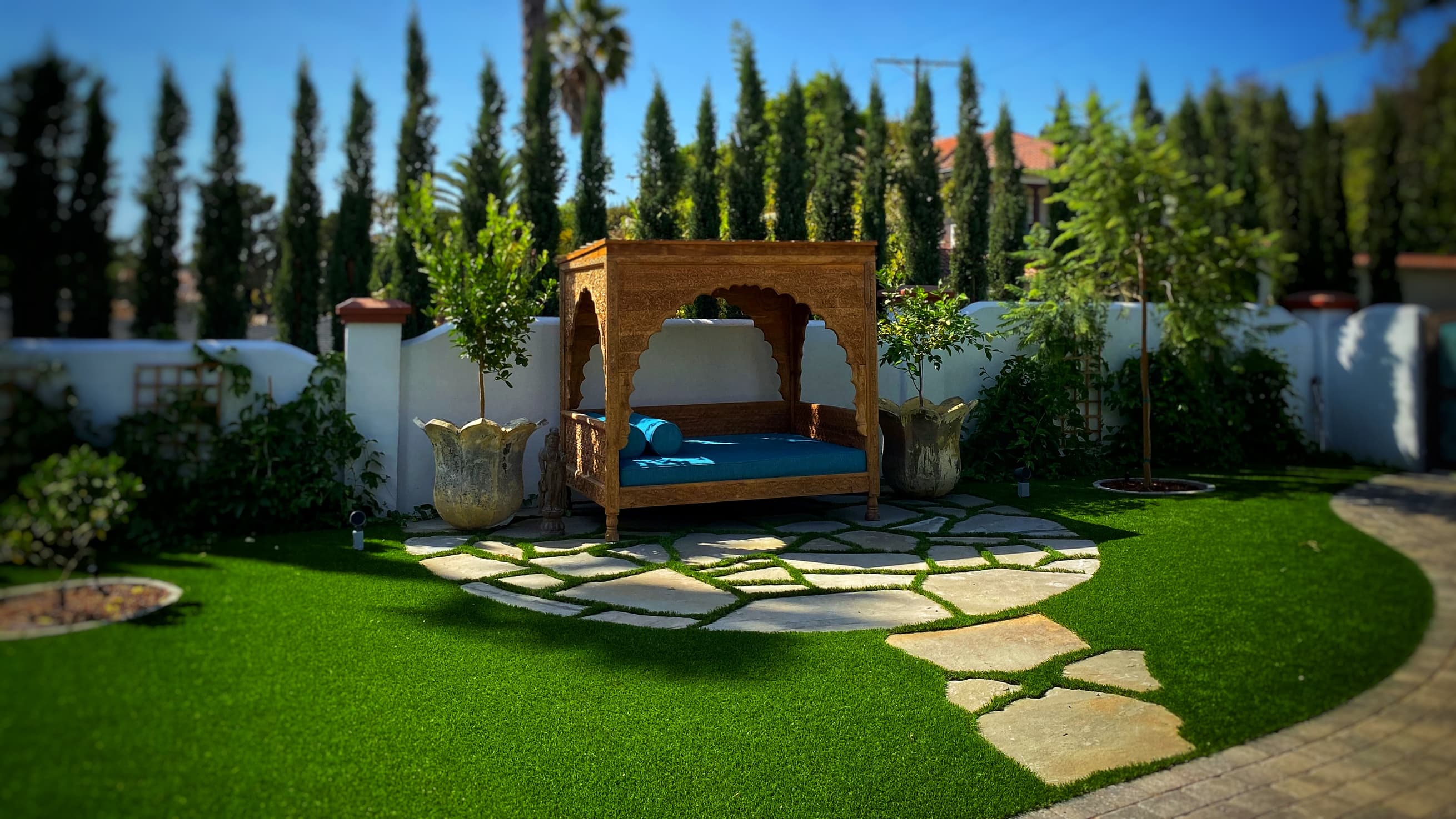 artificial grass pavers