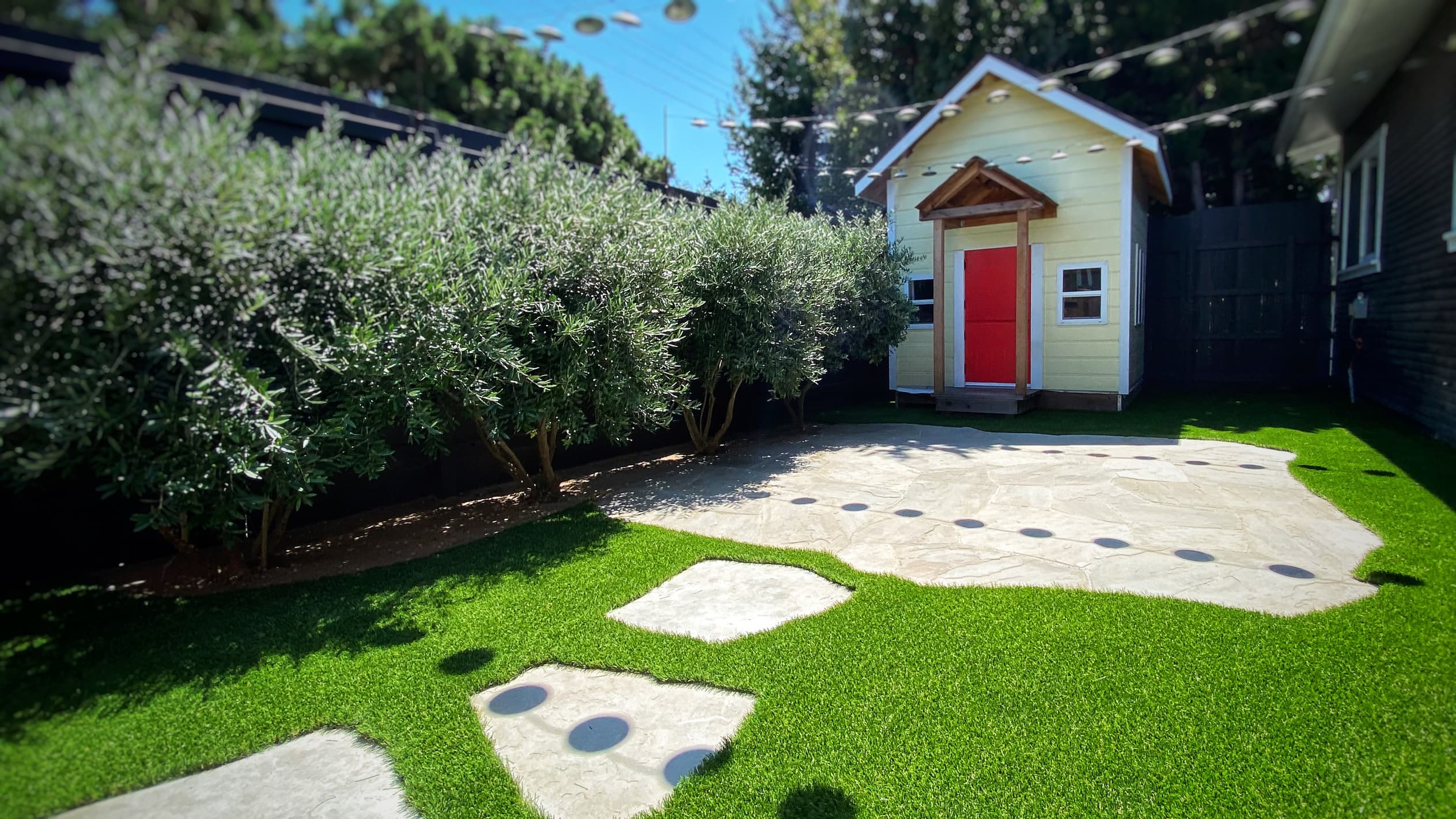 backyard artificial grass installation residential backyard artificial grass installation residential