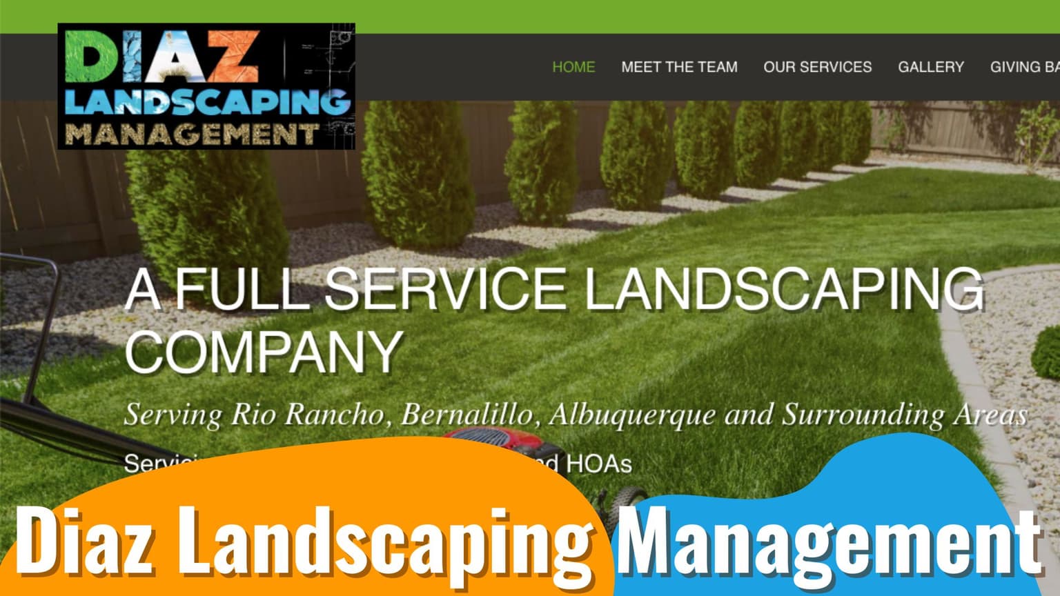 Diaz Landscaping Management Albuquerque