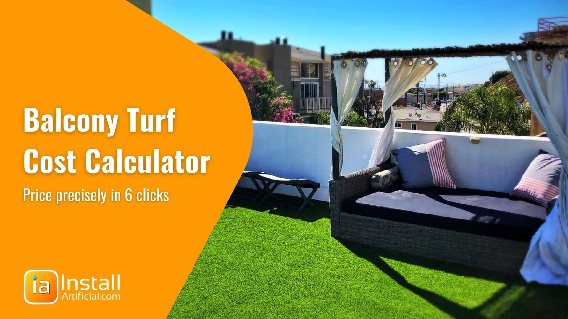 balcony turf cost calculator